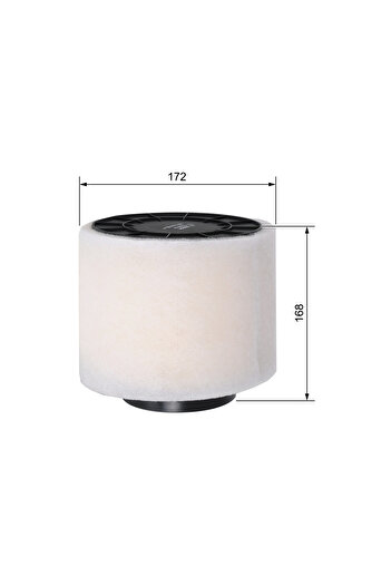 Bosch Air filter AUDI A4 B8 (8K2) 2007-2015