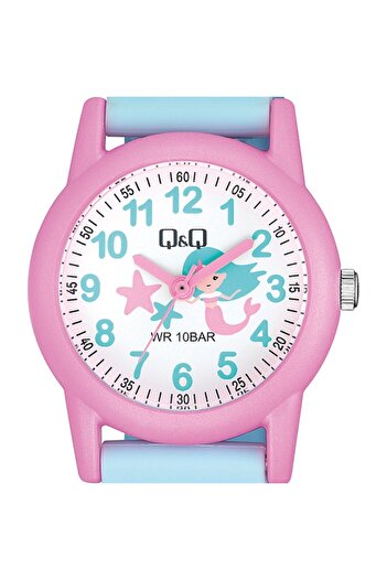 Q&Q Children's watch VR99J012Y, Ariel, water resistant 100 m