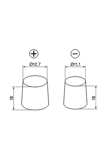 Bosch Starter battery HONDA ACCORD II (AC AD) 1983-1985