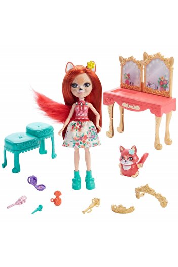 mattel Enchantimals Royal Share Vanity Playset
