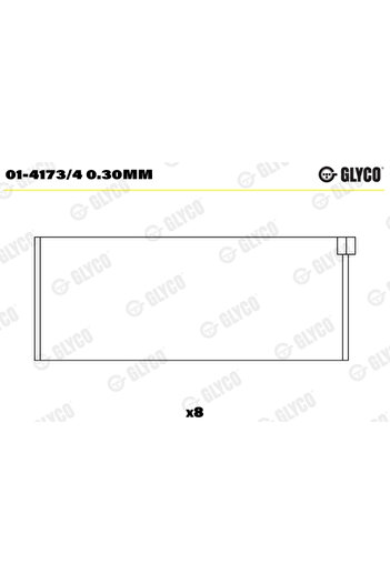 GLYCO Cuzineti biela CITROËN BERLINGO / BERLINGO FIRST microbus (MF_ GJK_ GFK_) 1996-2011