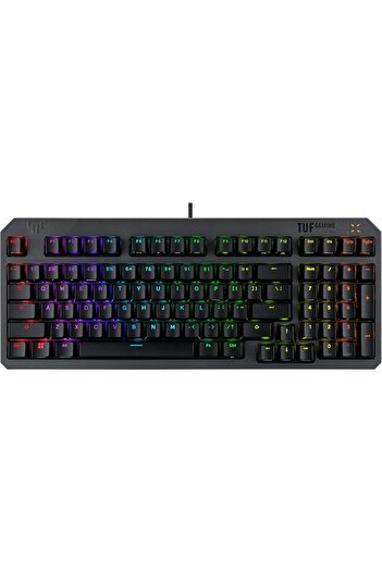 ASUS لوحة مفاتيح بصرية TUF K3 RA07 TUF K3 الجيل الثاني/RD/AR/ABS//KB USB باللون الأسود
