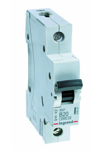 Other Circuit breaker RX3 1P B 20A 6000A