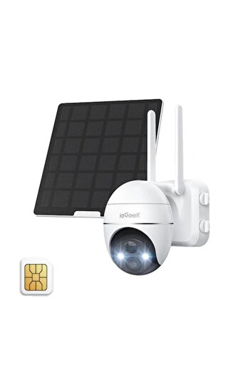 OEM Cameră de supraveghere ieGeek 4G LTE ZY-G1 cu alimentare solară și baterie