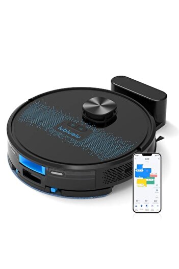 Lubluelu Robot vacuum cleaner SL60D, 4500 Pa, 90-150 minutes autonomy, LIDAR navigation, 0.5 l
