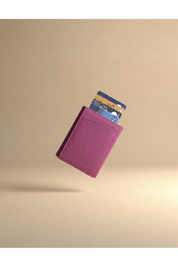 patideri Genuine Leather Mechanism Wallet