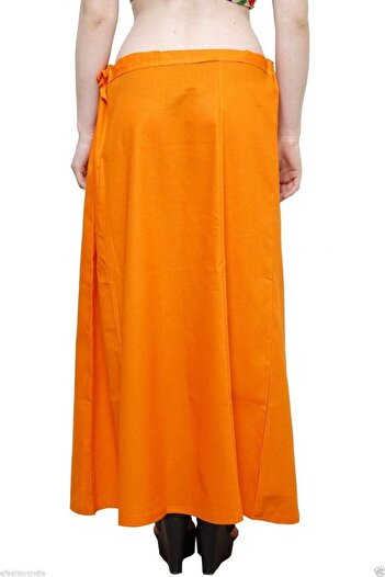 Generic Stylesindia Women's Cotton Readymade Indian Inskirt Saree Petticoats Underskirt - Free