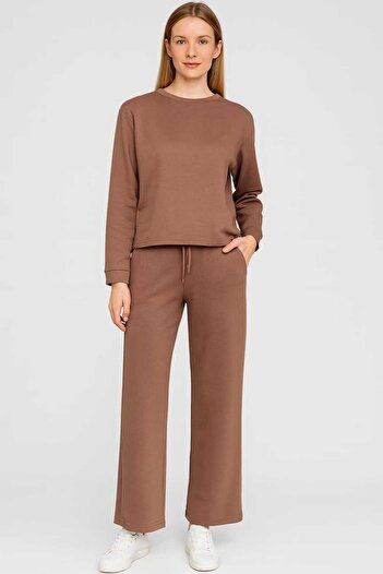 gigigiyim Modal Fabric Two Thread Women's Tracksuit Set