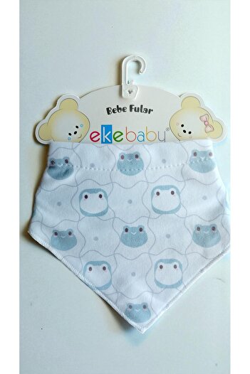 MİLAYS LİFE HOME COLLECTİON Șorț eșarfă pentru bebeluși 100% bumbac cu închidere cu fermoar dublu