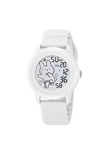 Skmei Children's Watch Sports Digital Casual Girls Boys Backlight White
