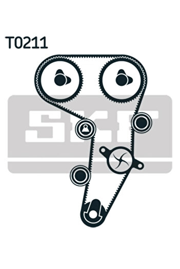 SKF Timing belt kit VW JETTA III (1K2) 2005-2010