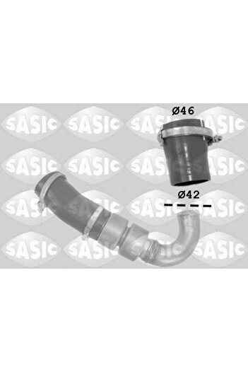 SASIC Intercooler turbocharger hose FORD FOCUS III sedan 2010-2014