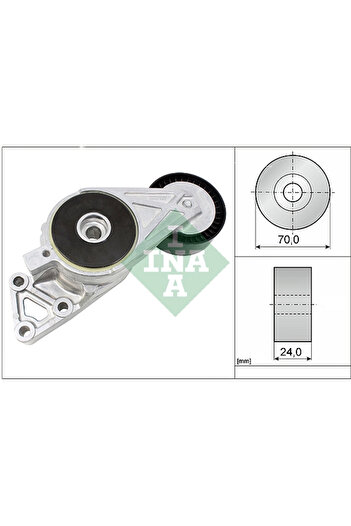 İna Timing belt tensioner AUDI A3 (8P1) 2003-2012