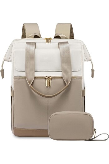 EXCEFORE EXPOR 15.6 inch Laptop Backpack for Women, USB Work Backpack, Waterproof Travel Backpack with Organi