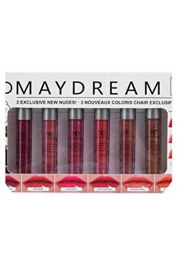 MAYDREAM Mi Dream Multicolored Liquid Lipstick Set
