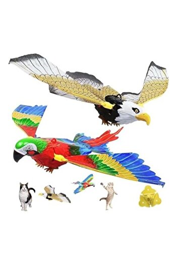 Mirfa Electronic Simulation Flying Bird Interactive Toys for Cats