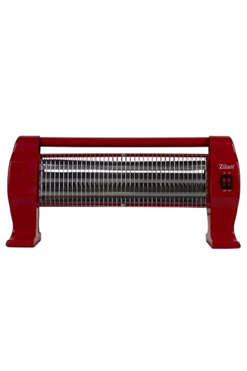 Zilan Halogen radiator 1200W, 3 power levels, red color, dimensions 54x11x25 cm, ZLN1084