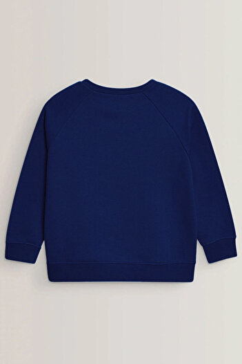 Colorinas Basic Thick Crew Neck 3 Thread Non-Fleece Sweatshirt
