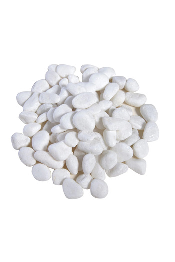 OEM White decorative stones, VelStone, 1-2cm, 1 kg
