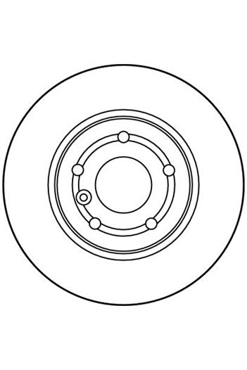 TRW Brake disc LAND ROVER RANGE ROVER II (P38A) 1994-2002