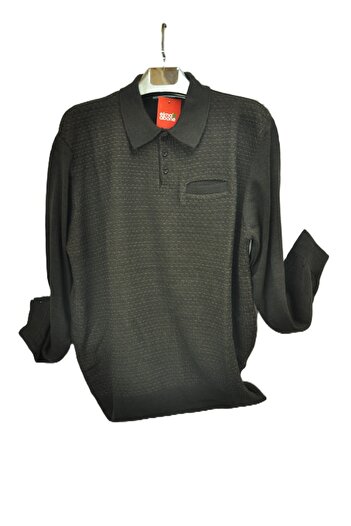 elma abone Men's Three Button Super Oversized Long Sleeve Combed Cotton