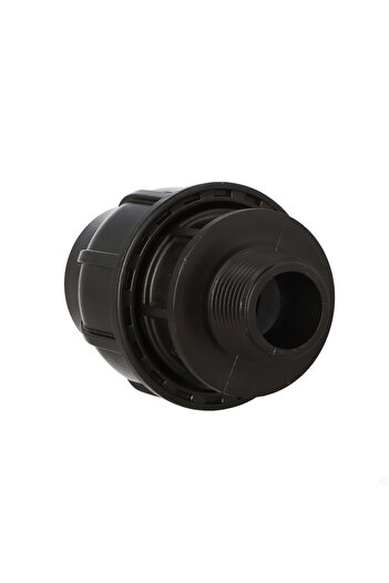 Other Compression fitting PP 40x1 GZ external thread PN16 for PE pipes, black