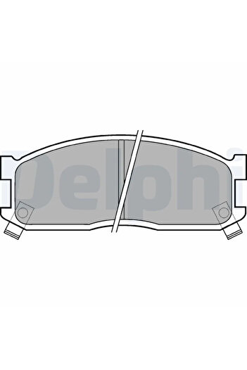 DELPHİ Brake pad set disc brake MITSUBISHI L 300 / DELICA II platform / chassis (L03_P) 2005-2007