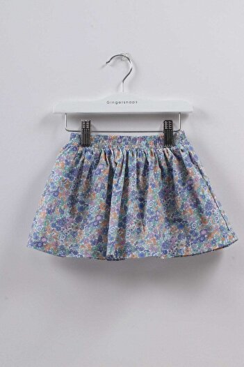 Gingersnaps Girls Floral Pleated Skirt