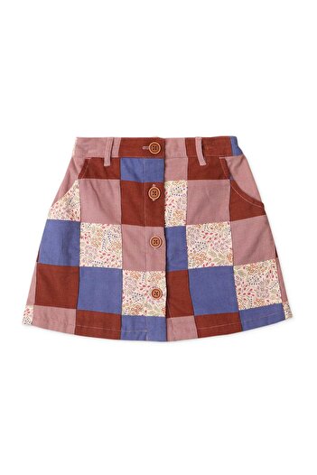 Gingersnaps Checkered Girls' Skirt