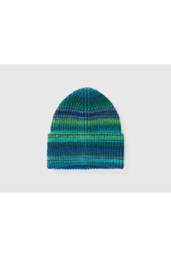 United Colors of Benetton Colorful Wool Beret