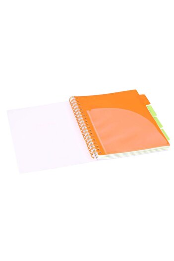 Strigo Spiral notebook and dividers Project Book NEON B5, dictando, 200 pg, cardboard covers PADS084