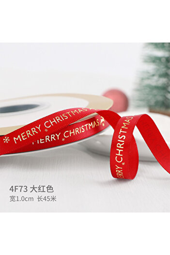 Choice 5M 1cm-04 5Yards Christmas Ribbon Printed Christmas Polyester Ribbon For Handmade Design Christma De