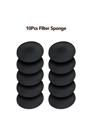Choice 10Pcs Filter Sponge Desktop Range Hood for Kitchen USB Charging Exhaust Fan Hood Adjustable Suction