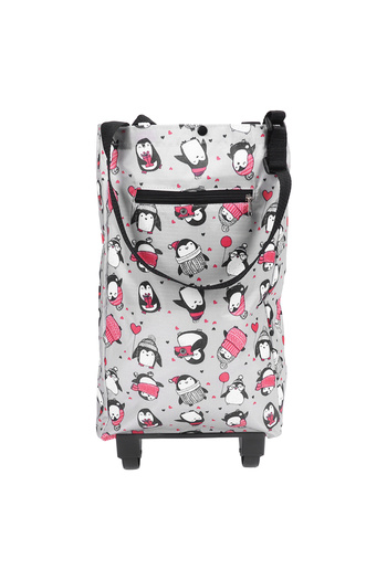 Choice Pink Household Shopping Cart Wheeled Shopping Bag Foldable Shopping Trolley For Elderly