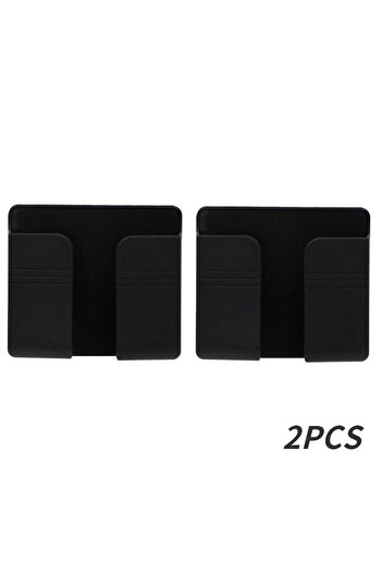 Choice 2PCS-Black 8/1PCS Wall Mounted Mobile Phone Holder Multi-Function Holder Remote Control Storage Box