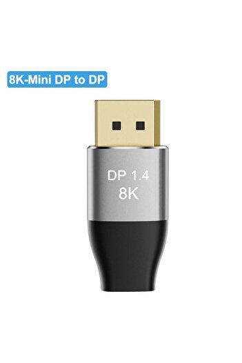 Choice كابل 8K-Mini DP إلى DP Mini DisplayPort إلى DisplayPort بطول 6.6 قدم و2 متر كابل Mini DP إلى DP DP 1.4 8K@60hz 4