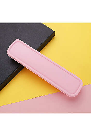 JETTING Pink Multicolor Tableware Box Portable Cutlery Case For Spoon Fork Storage Students Household Kitche