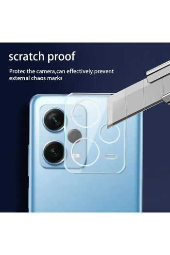Choice 2PCS RedmiNote12Pro 5G pet 2pcs 3D Clear Camera Glass Protector for Xiaomi Redmi Note 12 13 Pro+ 5G