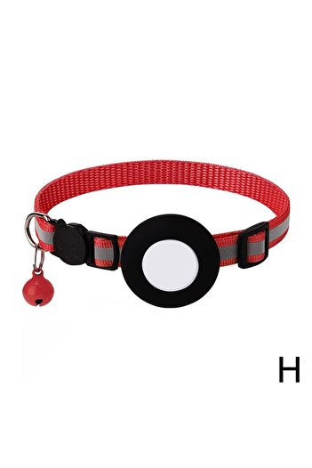 Choice H Air Tag Case Collar for Cats with Protective Case Tracker Anti Lost Positioning Reflective Dog Co.