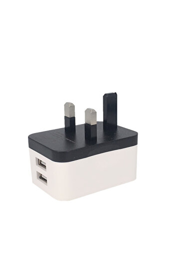 Choice Uk Plug 2 USB Charging Universal Travel Adapter International World Travel AC Power Converter Plug A