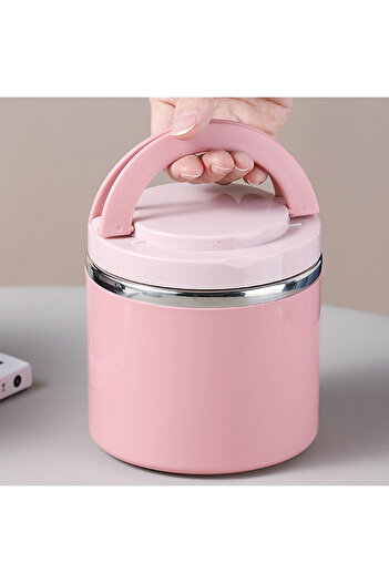 Choice 630ml 1 1 pink 630ml Lunch Box Food Containers Stainless Steel Large Capacity Snack pink Box Contain