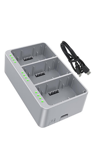PROBTY D-MINI3 Three Channel Two-Way Charging Hub for DJI Mini 4 Pro & Mini 3 Pro Battery for Mini 3 Pro Ba