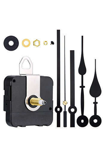Choice A Clock Mechanism Silent Quartz Movement Machine Wall Hands Pointer Set Clockwork Table Hanging DIY.