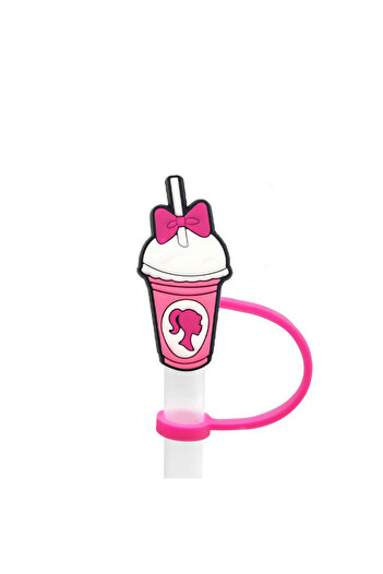 Miniso 1pcs 1-33PCS Barbie Doll Straw Cover Cap 10MM Drink Straw Plug Reusable Splash Proof Drinking
