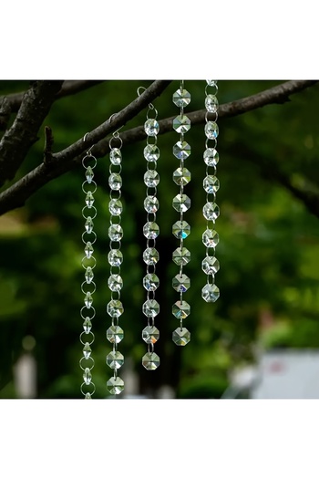 Choice 5pcs 5pcs Crystal Glass Garden Suncatchers Set, Outdoor Garden Light Collectors, Wedding Party Decor