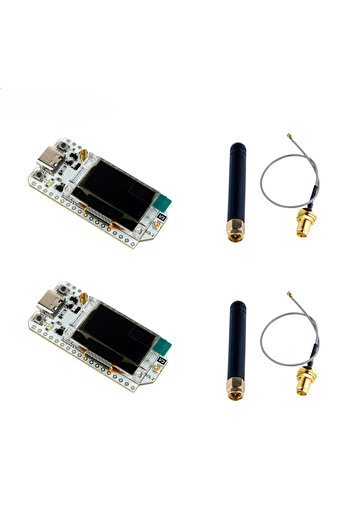 Choice 915MHz 2Sets Heltec LoRa32 V3 IoT Dev board ESP32-S3 SX1262 0.96" OLED 863MHZ~928MHZ LoRa Module for
