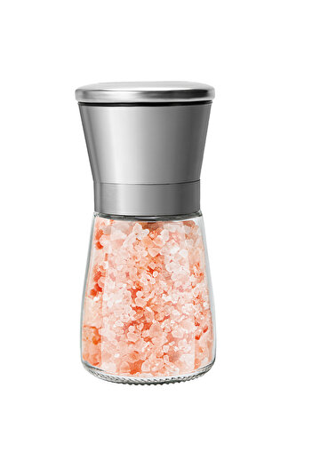 Choice 180ml-1pcs Stainless Steel Salt and Pepper Grinder Set , Pepper Mill & Salt Mill with Adjustable Coa