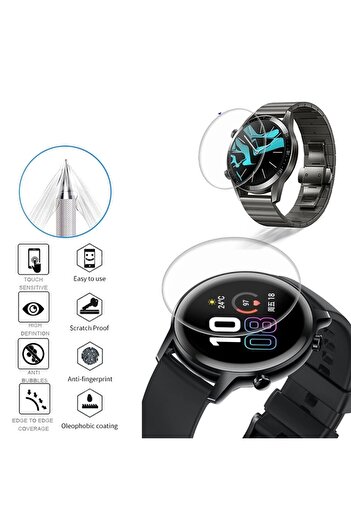 Choice Huawei GT 2 42mm 5pcs Soft Hydrogel Film For Huawei Watch GT 2 2E Pro 42mm 46mm Fit Screen Protector