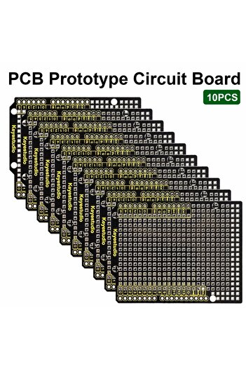 Choice Keyestudio 10PCS Prototype PCB Circuit Board For Arduino UNO R3 Shield Board FR-4PCB Environmenta...