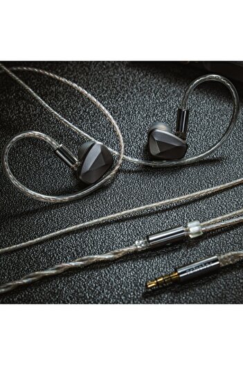 Choice 3.5mm no mic Astrotec GX100 1DD+PZT Hybrid Technology Hifi Earphone In Ear Monitor Wired Headphones